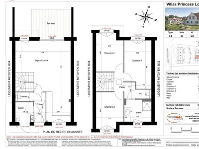 VILLA NEUVE - HARDELOT PLAGE - 84.27 m2 - VENDU